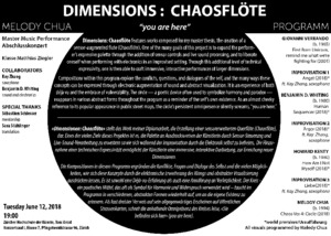 Picture: Dimensions: Chaosflöte