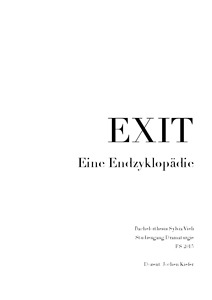 Picture: EXIT Eine Endzyklopädie