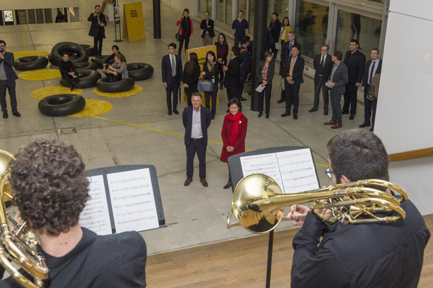 Bild:  Hong Kong Chief Executive Carrie Lam visited Zurich University of the Arts