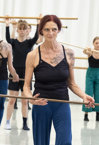 Picture: Unterrichtssituation BA Dance - Denise Lampart