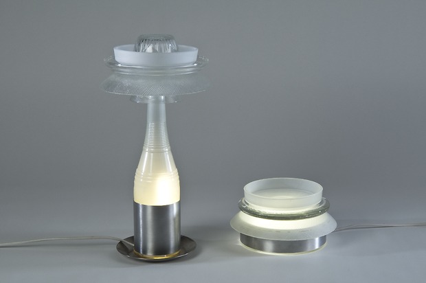 Bild:  Lampenobjekte aus Glas