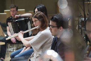 Picture: 2016.04.22. Probe Orchester der Zürcher Hochschule der Künste