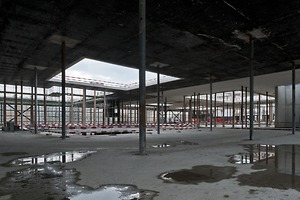 Picture: Toni-Areal: Bauphase Grundausbau Hilfskonstruktionen