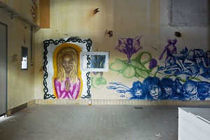 Picture: Toni-Areal: Kunst Werbung Graffiti