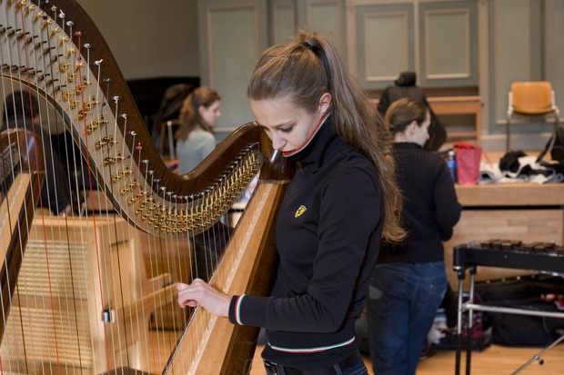 Bild:  Orchesterakademie 2009 der Hochschulen Genf und Zürich