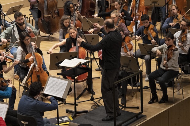 Picture: Orchester der Zürcher Hochschule der Künste 2018, Leitung Larry Rachleff