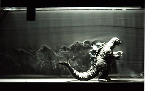 Picture: Godzilla im Windkanal 
