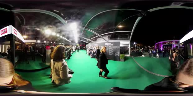 Bild:  360° am Green Carpet von WOLKENBRUCH