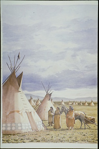 Bild:  Die Prärie- und Plains-Indianer