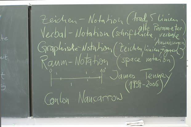 Picture: Freiheit und Notation