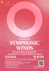 Bild:  2023.12.08.|Symphonic Winds|Plakat