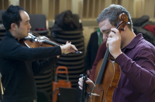 Bild:  Orchesterakademie 2009 der Hochschulen Genf und Zürich