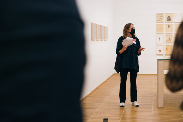 Picture: Szenischer Rundgang durch die Ausstellung "Kara Walker: A Black Hole Is Everything a Star Longs to Be", Kunstmuseum Basel, 05.06.–26.09.2021