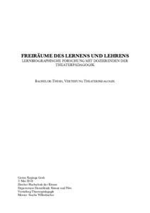Picture: Freiräume des Lernens und Lehrens