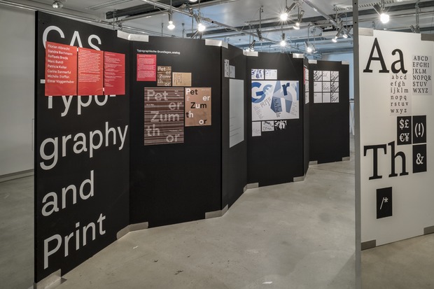 Picture: Ausstellung Type Design and Typography