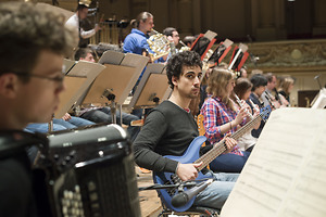 Picture: 2016.04.22. Probe Orchester der Zürcher Hochschule der Künste