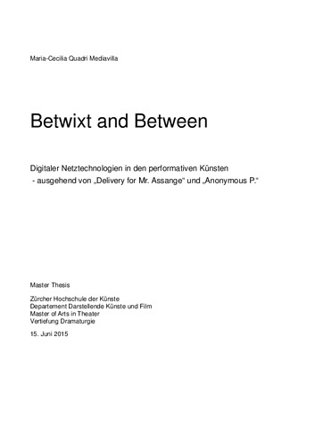 Bild:  Betwixt and Between