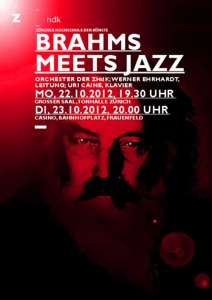 Bild:  2012.10.22.|Brahms meets Jazz|Werner Ehrhardt, Leitung|Uri Caine, Klavier