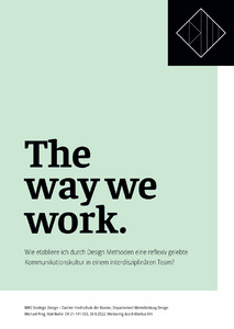 Bild:  The way we work