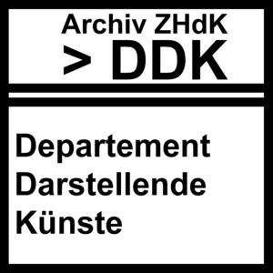 Picture: DDK Departement Darstellende Künste