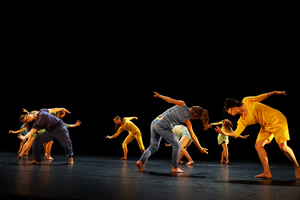 Picture: Romain Guion, Martin Schläpfer, Michael Schuhmacher & Richard Wherlock present: BA Contemporary Dance ZHdK