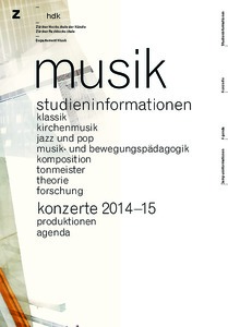 Picture: 2014-15 Musikprogramm