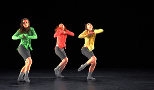 Bild:  Romain Guion, Martin Schläpfer, Michael Schuhmacher & Richard Wherlock present: BA Contemporary Dance ZHdK