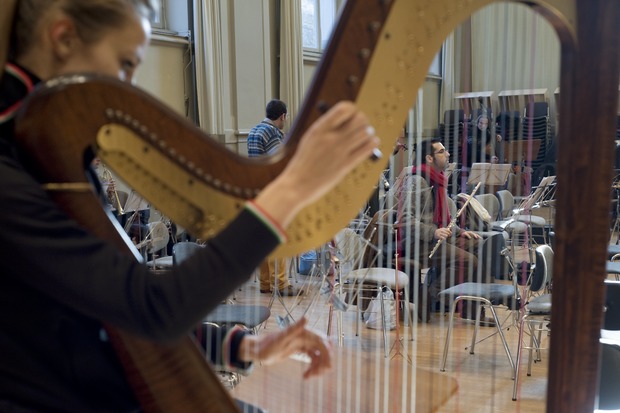 Bild:  Orchesterakademie 2009 der Hochschulen Genf und Zürich