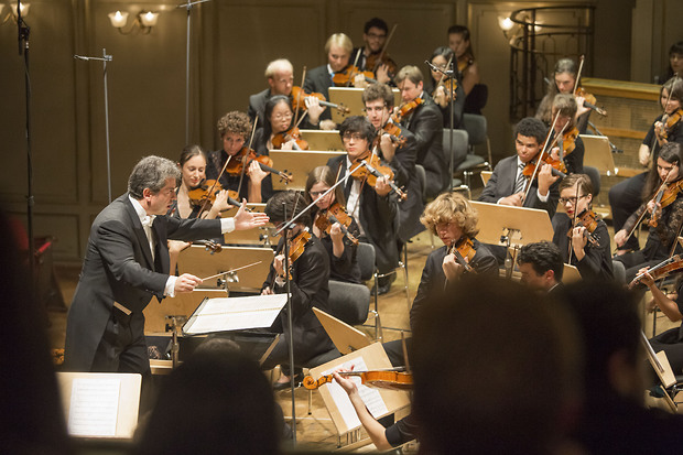 Picture: 2014.10.22. Orchesterakademie - Werke von I. Strawinsky und E. Varèse - P.-A. Valade, Leitung