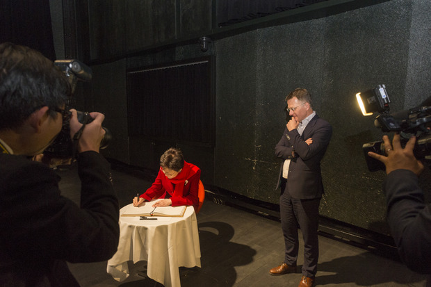 Bild:  Hong Kong Chief Executive Carrie Lam visited Zurich University of the Arts