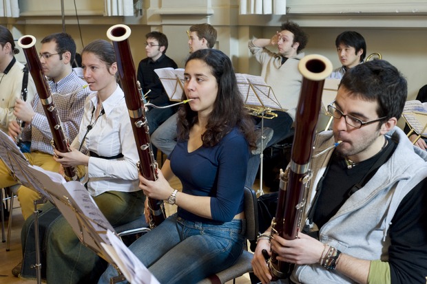 Bild:  Orchesterakademie 2009 der Hochschulen Genf und Zürich