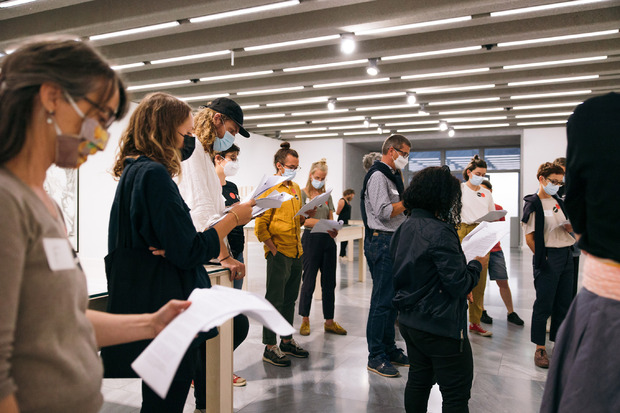 Picture: Szenischer Rundgang durch die Ausstellung "Kara Walker: A Black Hole Is Everything a Star Longs to Be", Kunstmuseum Basel, 05.06.–26.09.2021