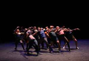 Bild:  Isabelle Chaffaud and Jérôme Meyer, Félix Duméril, Sonia Rocha, Stephen Shropshire and Lorand Zachar present: BA Contemporary Dance ZHdK (2015/16)