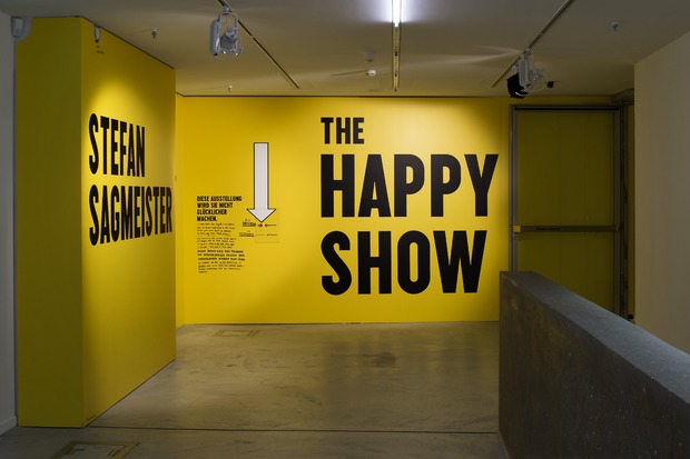 Picture: Stefan Sagmeister. The Happy Show