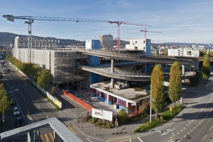 Picture: Toni-Areal: Bauphase Grundausbau 