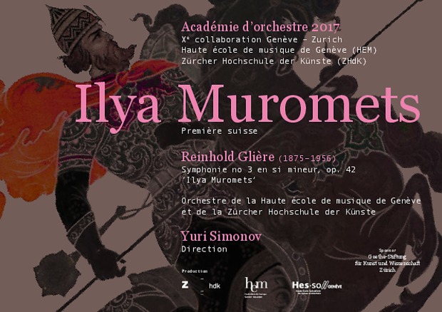 Picture: Drucksachen Orchesterakademie 'Ilya Muromets'