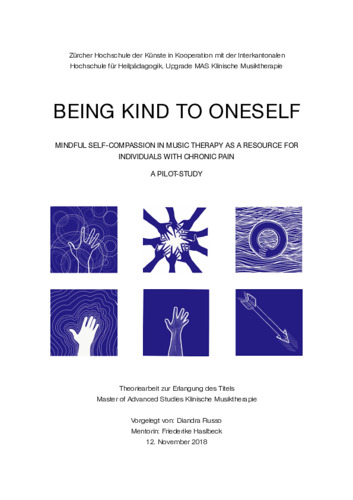 Picture: BEING KIND TO ONESELF