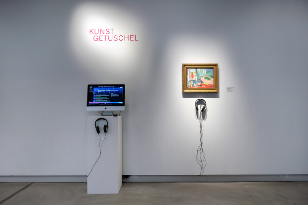 Picture: KUNSTGETUSCHEL – Vielstimmige Audiowalks im Museum