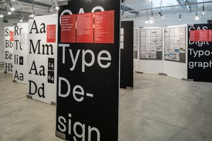 Bild:  Ausstellung Type Design and Typography
