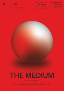 Picture: Plakat Oper The Medium