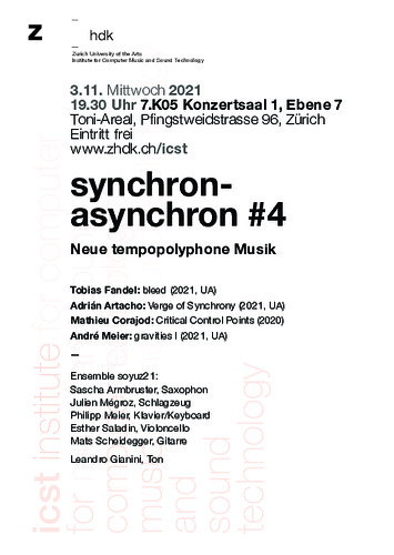 Bild:  Programmheft Synchron-Asynchron#4