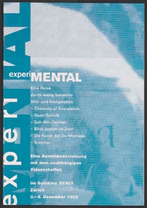 Bild:  Katalog experiMENTAL 1993