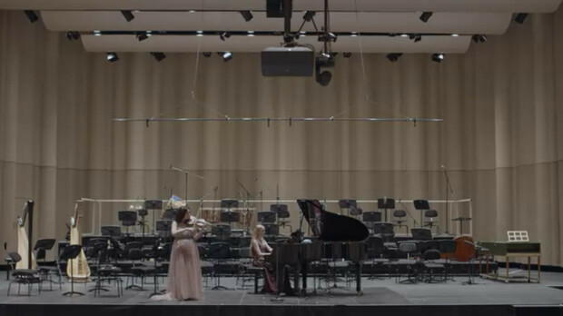 Bild:  Diplomkonzert (Ausschnitt: Maurice Ravel, Tzigane ) BA Klassik - Titelbild