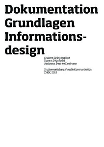 Bild:  Informationsdesign 2015, Oppliger Cédric