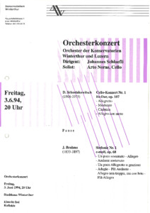 Picture: 1994.06.03.|Orchesterkonzert