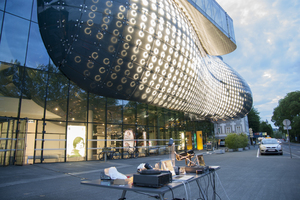 Bild:  Kunsthaus Graz - Lichtkörper 