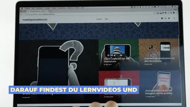 Picture: Übersichtsvideo mobilejournalism.ch