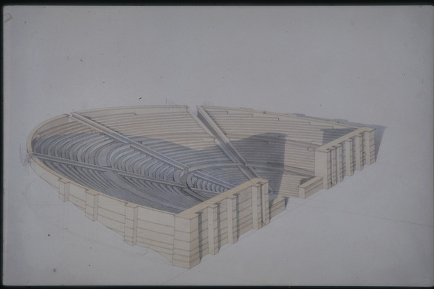 Picture: Rekonstruktion Römisches Amphitheater Lenzburg