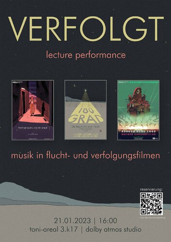 Picture: Verfolgt - Lectureperformance (Plakat)