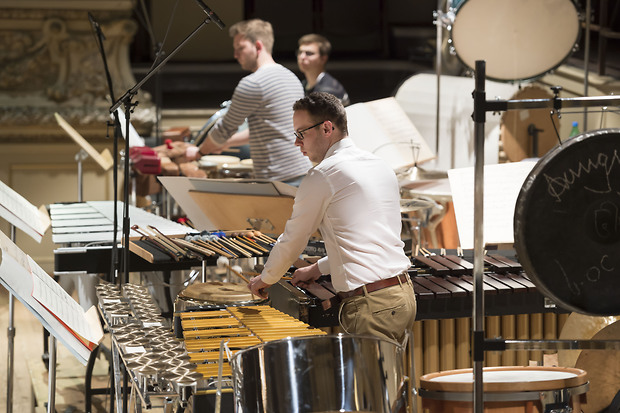 Picture: 2016.04.22. Probe Orchester der Zürcher Hochschule der Künste